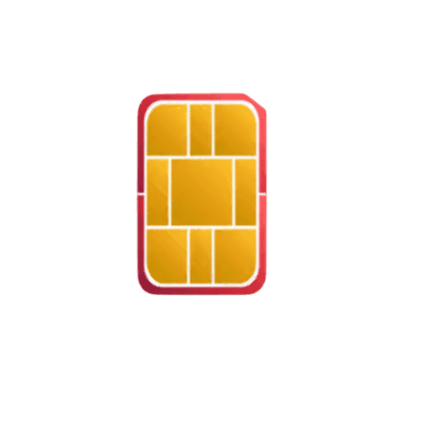 Airtel 5G SIM card correct orientation for insertion